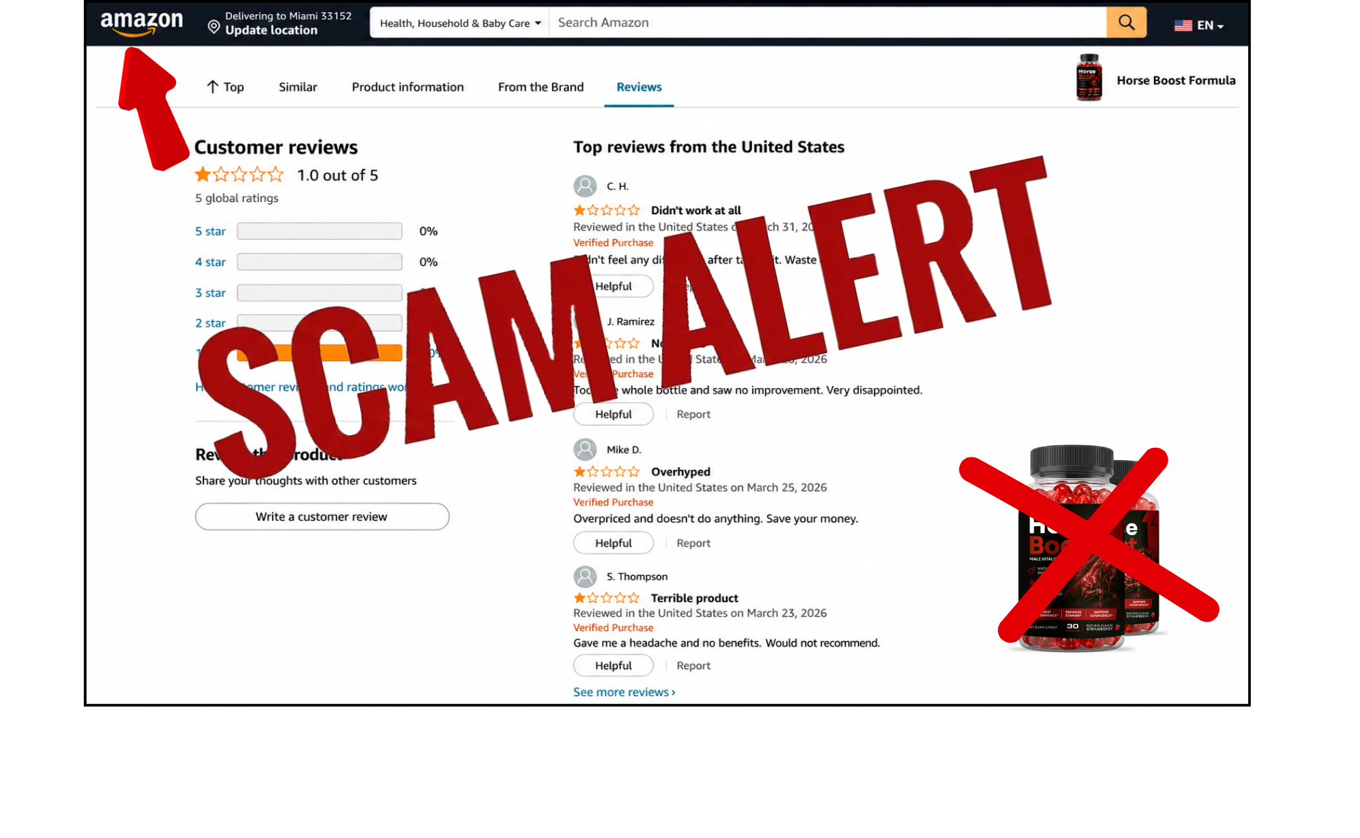 Horse Boost marketplace complaints